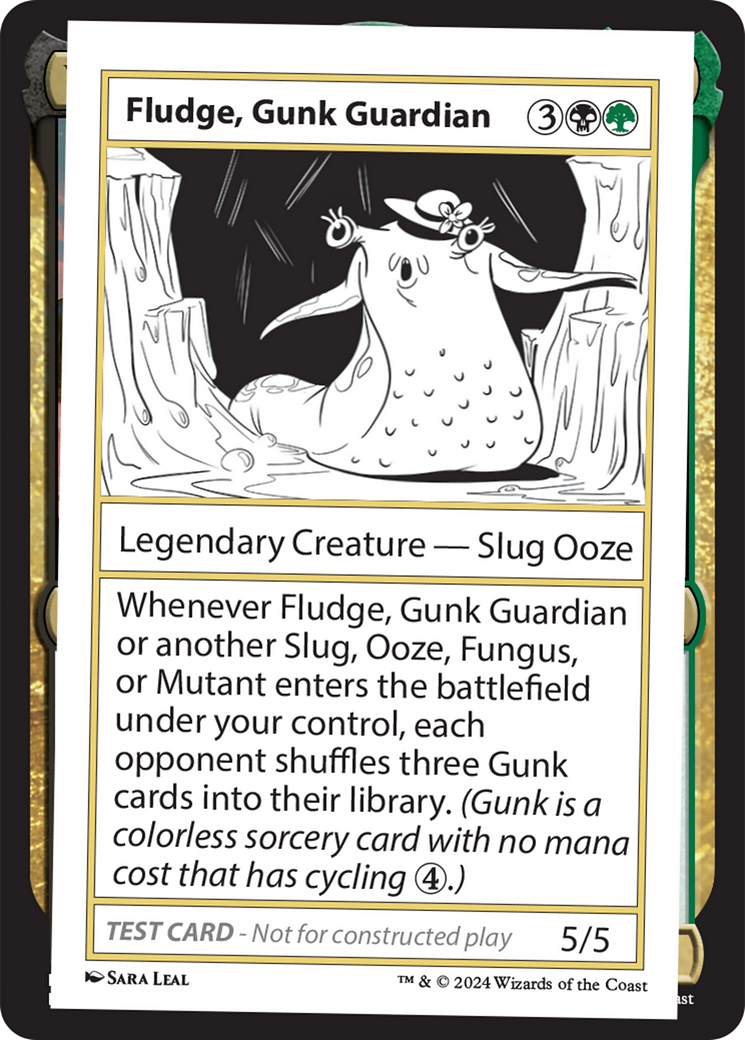 Fludge, Gunk Guardian [Mystery Booster 2 Playtest Cards] | Good Games Modbury