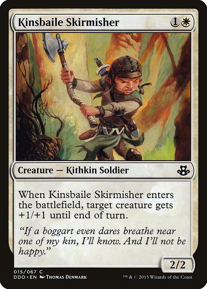 Kinsbaile Skirmisher 15/67 (Duel Decks: Elspeth vs. Kiora)  | Good Games Modbury