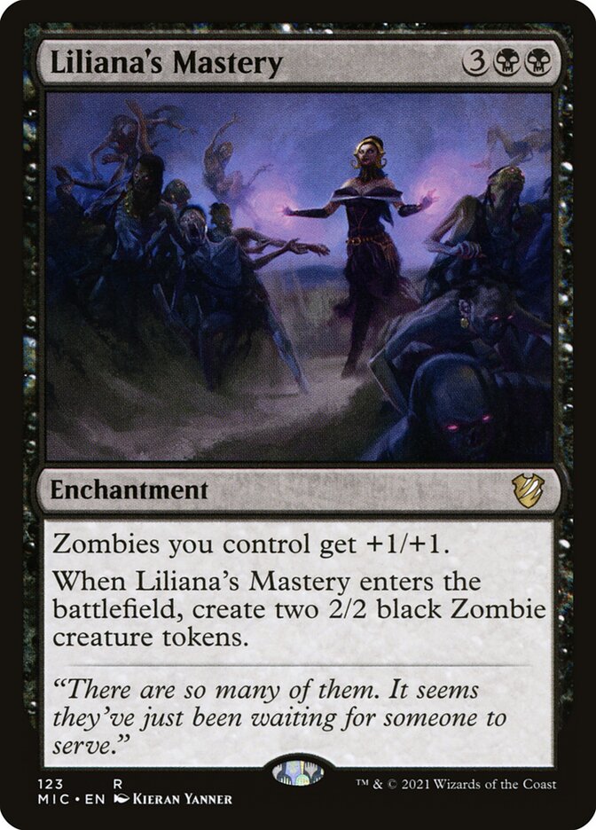 Liliana's Mastery 123/38 (Commander: Innistrad: Midnight Hunt)  | Good Games Modbury