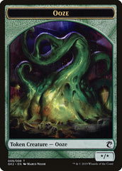 Ooze // Frog Lizard Double-Sided Token [Ravnica Allegiance Guild Kit Tokens] | Good Games Modbury