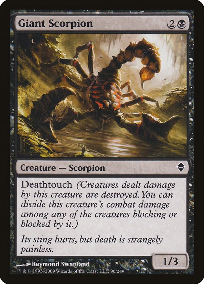 Giant Scorpion 90/249 (Zendikar)  - Foil | Good Games Modbury