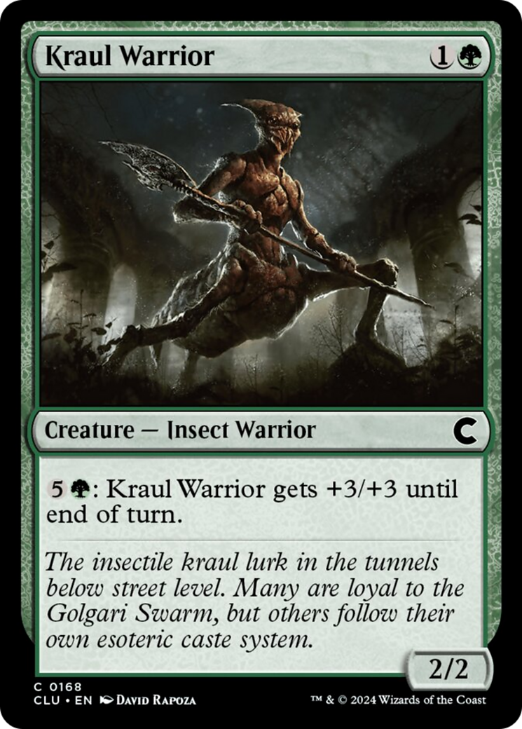 Kraul Warrior [Ravnica: Clue Edition] | Good Games Modbury