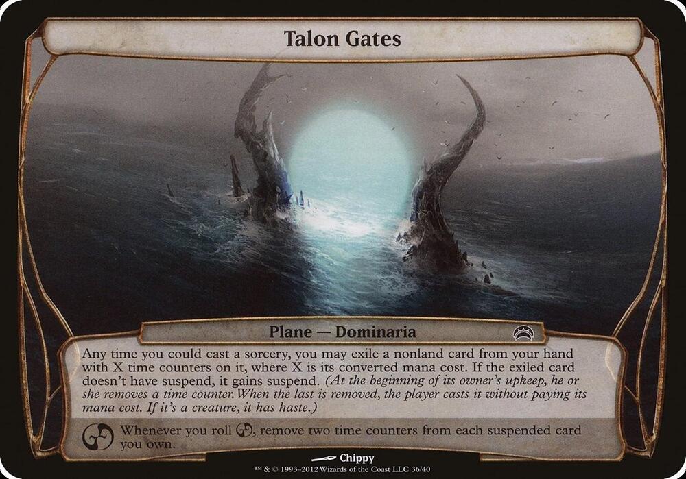 Talon Gates Planechase 2012 36/40 (Oversize Cards)  | Good Games Modbury