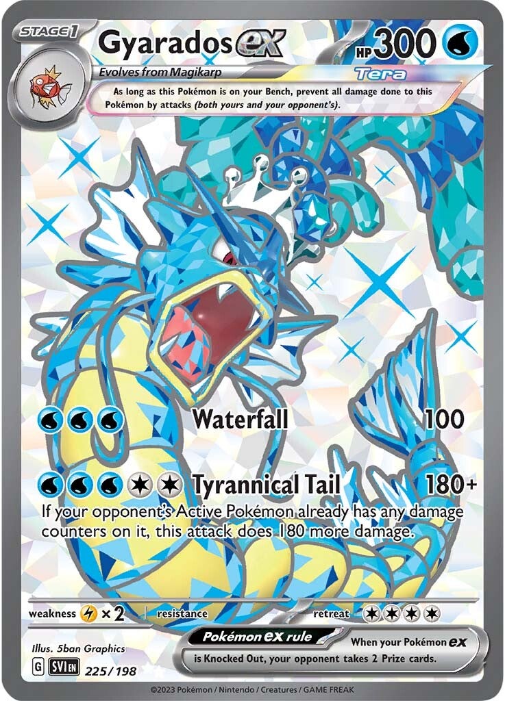 Gyarados ex (225/198) [Scarlet & Violet: Base Set] | Good Games Modbury