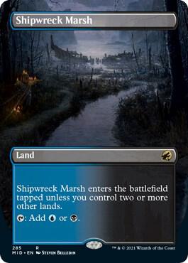 Shipwreck Marsh Borderless 285/277 (Innistrad: Midnight Hunt)  | Good Games Modbury