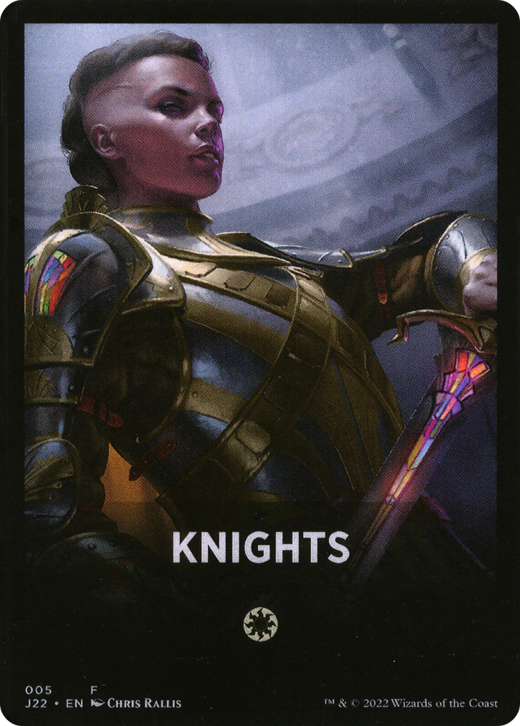 Knights Theme Card [Jumpstart 2022 Front Cards] | Good Games Modbury