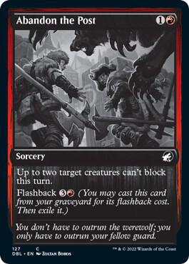 Abandon the Post 127/534 (Innistrad: Double Feature)  | Good Games Modbury