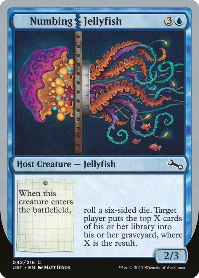 Numbing Jellyfish 42/216 (Unstable)  - Foil | Good Games Modbury