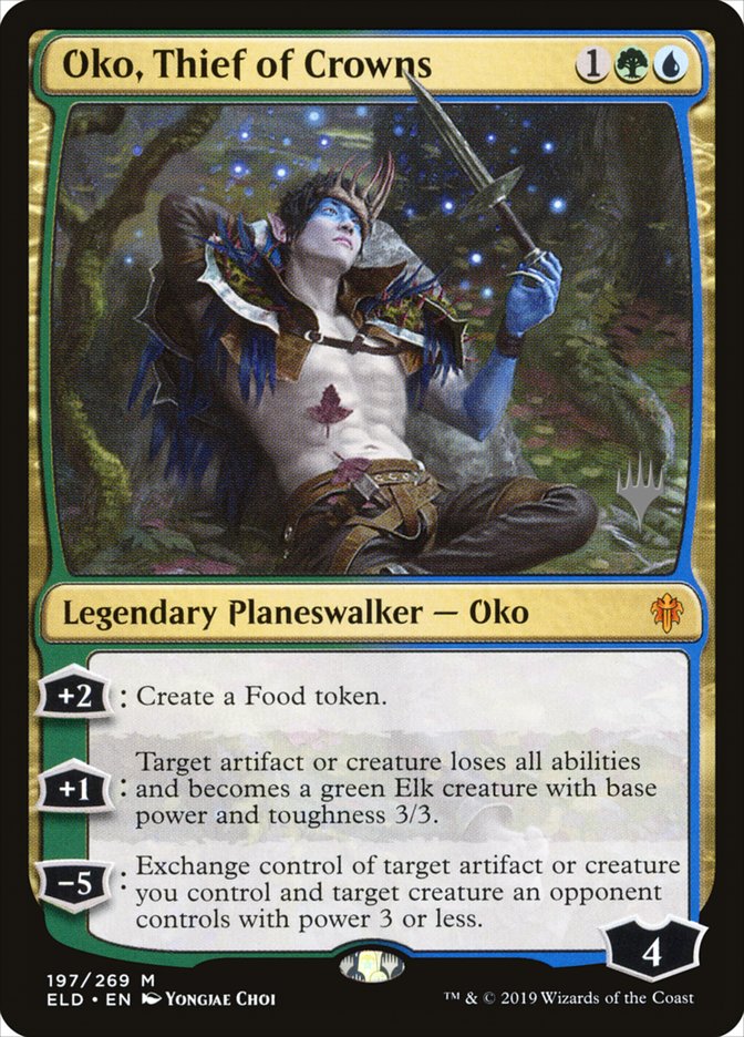 Oko, Thief of Crowns (Promo Pack) [Throne of Eldraine Promos] | Good Games Modbury