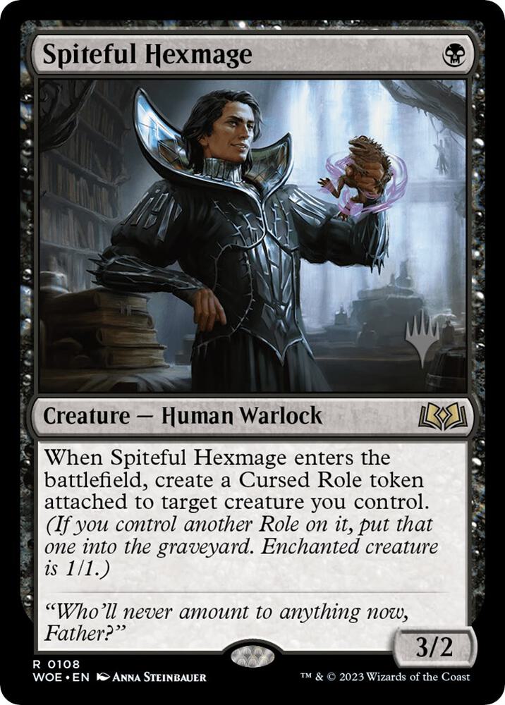 Spiteful Hexmage 108p/200 (Promo Pack: Wilds of Eldraine)  - Foil | Good Games Modbury