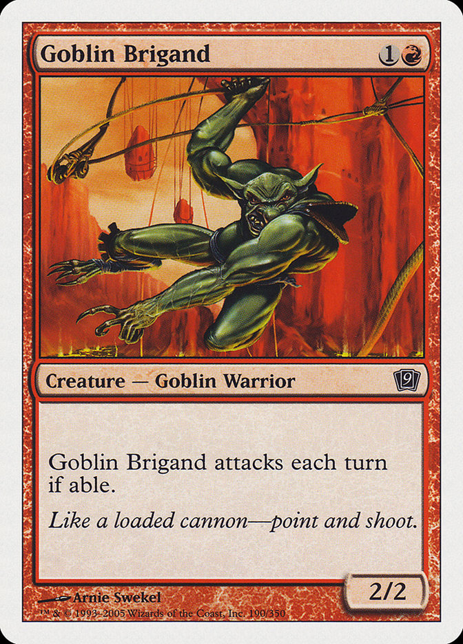 Goblin Brigand 190/350 (9th Edition)  | Good Games Modbury