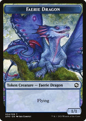 Wolf // Faerie Dragon Double-Sided Token [Dungeons & Dragons: Adventures in the Forgotten Realms Tokens] | Good Games Modbury