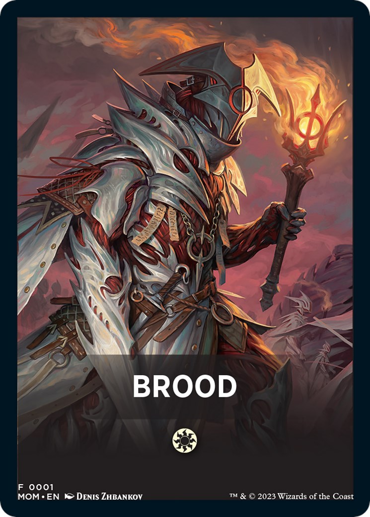 Brood Theme Card [March of the Machine Tokens] | Good Games Modbury