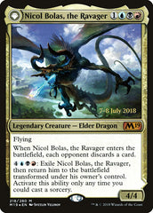Nicol Bolas, the Ravager // Nicol Bolas, the Arisen [Core Set 2019 Prerelease Promos] | Good Games Modbury