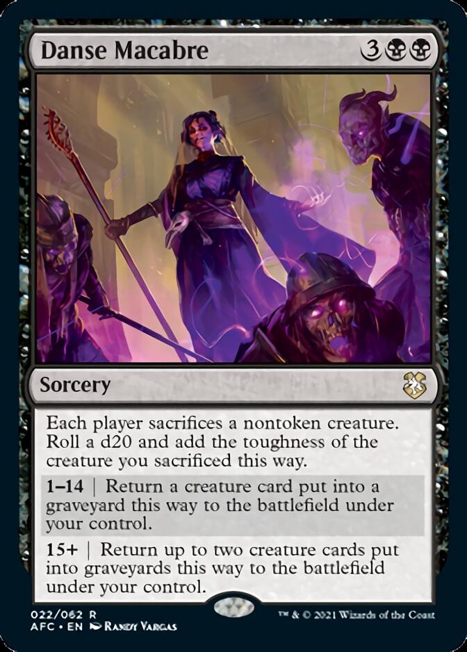 Danse Macabre [Dungeons & Dragons: Adventures in the Forgotten Realms Commander] | Good Games Modbury