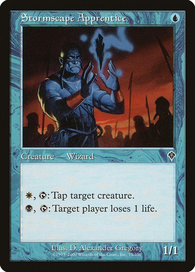 Stormscape Apprentice [Invasion] | Good Games Modbury