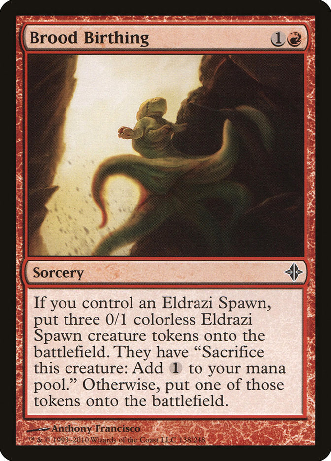 Brood Birthing 138/248 (Rise of the Eldrazi)  - Foil | Good Games Modbury
