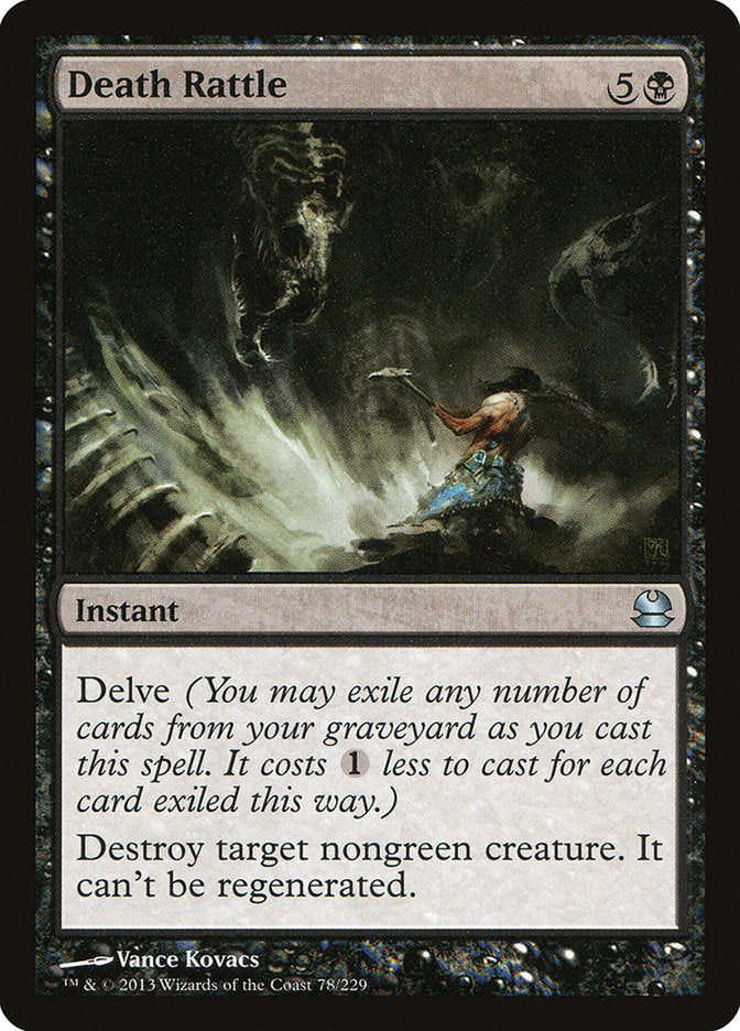 Death Rattle 78/229 (Modern Masters)  | Good Games Modbury