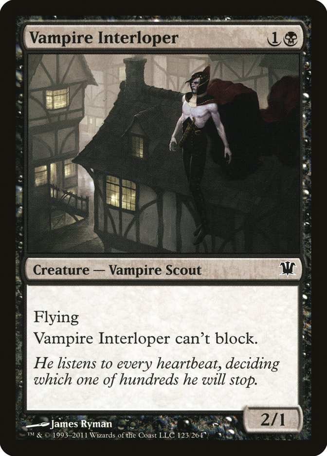 Vampire Interloper [Innistrad] | Good Games Modbury