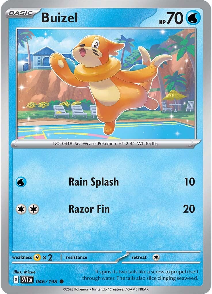 Buizel (046/198) [Scarlet & Violet: Base Set] | Good Games Modbury