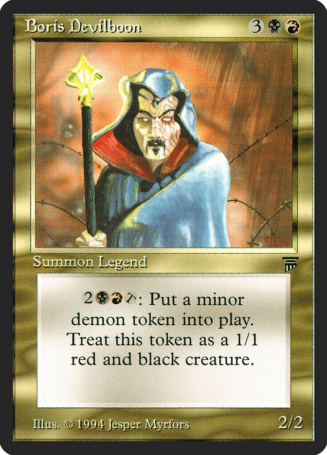 Boris Devilboon [Legends] | Good Games Modbury