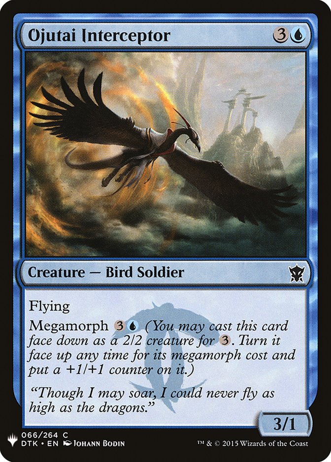 Ojutai Interceptor [Mystery Booster] | Good Games Modbury