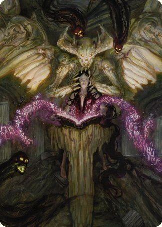 Demonic Tutor Art Card [Commander Masters Art Series] | Good Games Modbury