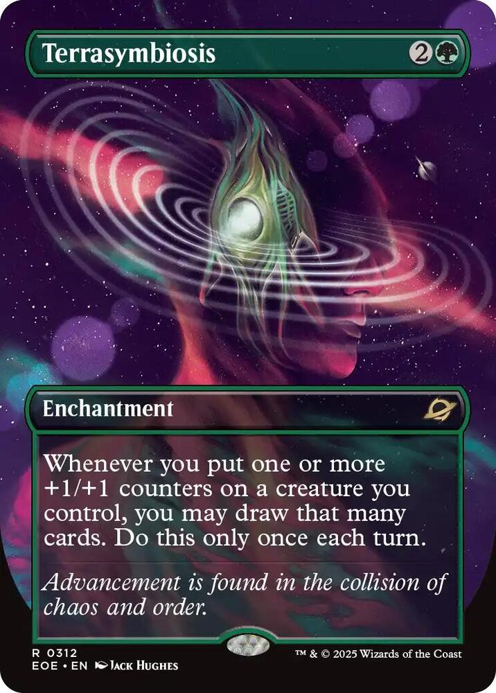 Terrasymbiosis  312/276 (Edge of Eternities)  - Borderless Foil | Good Games Modbury