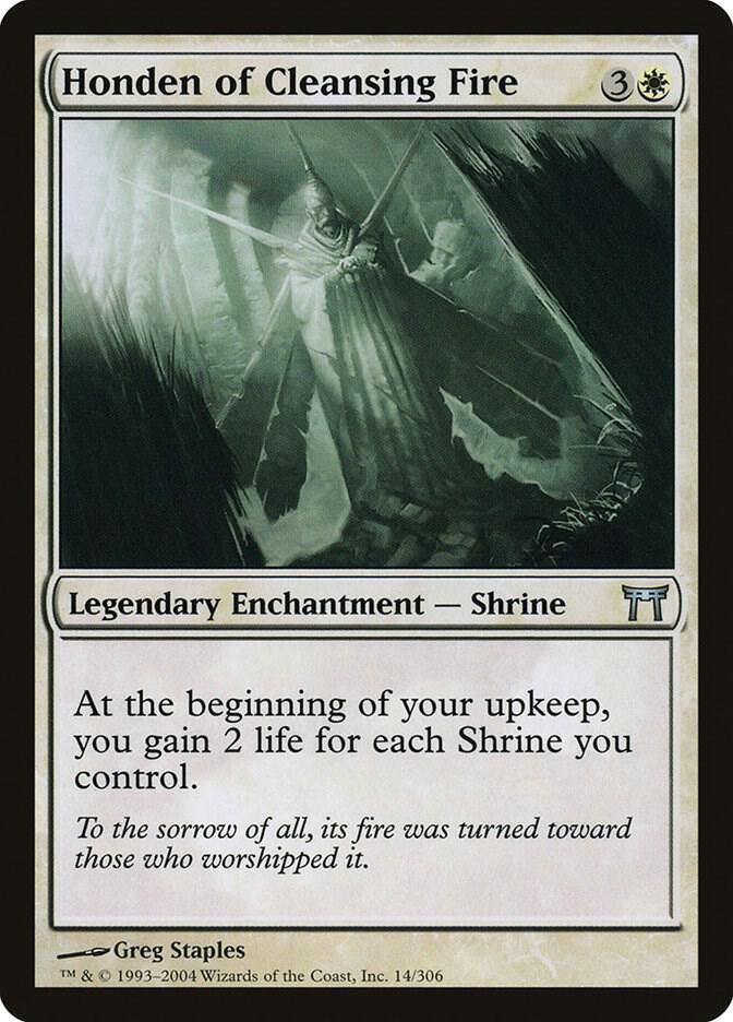 Honden of Cleansing Fire 14 (Champions of Kamigawa)  - Foil | Good Games Modbury