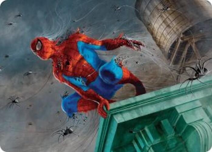 Spiders Man Heroic Horde Art Card 21 (Art Series: Marvel's Spider-Man)  | Good Games Modbury
