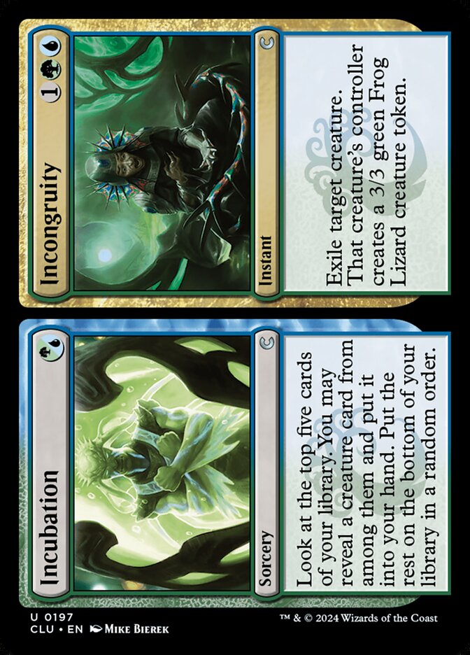 Incubation // Incongruity 197/284 (Ravnica: Clue Edition)  | Good Games Modbury