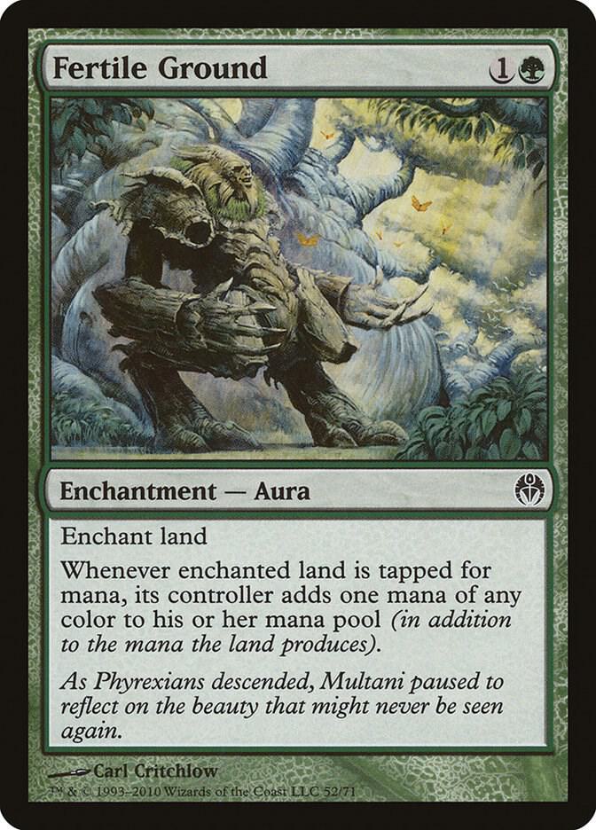 Fertile Ground 52/71 (Duel Decks: Phyrexia vs. the Coalition)  | Good Games Modbury