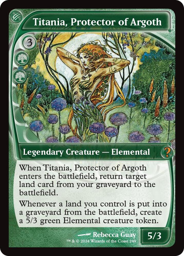 Titania, Protector of Argoth 249/390 (Mystery Booster 2)  - Future Sight Foil | Good Games Modbury