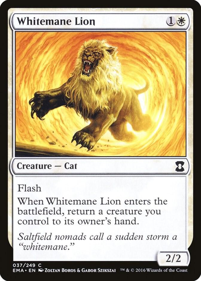 Whitemane Lion 37/249 (Eternal Masters)  - Foil | Good Games Modbury