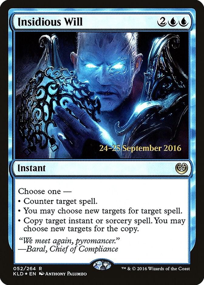Insidious Will 52s/83 (Prerelease Cards)  - Foil | Good Games Modbury
