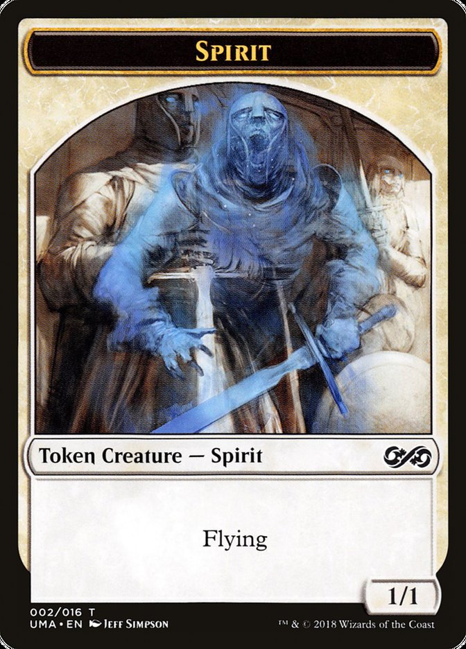 Spirit Token (002/016) [Ultimate Masters Tokens] | Good Games Modbury