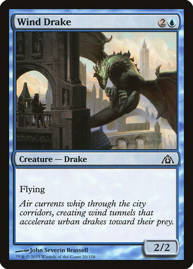 Wind Drake 20/156 (Dragon's Maze)  | Good Games Modbury