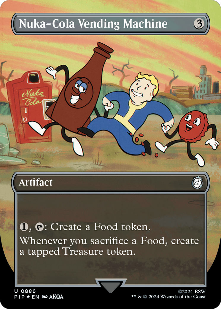 Nuka-Cola Vending Machine (Borderless) (Surge Foil) [Fallout] | Good Games Modbury