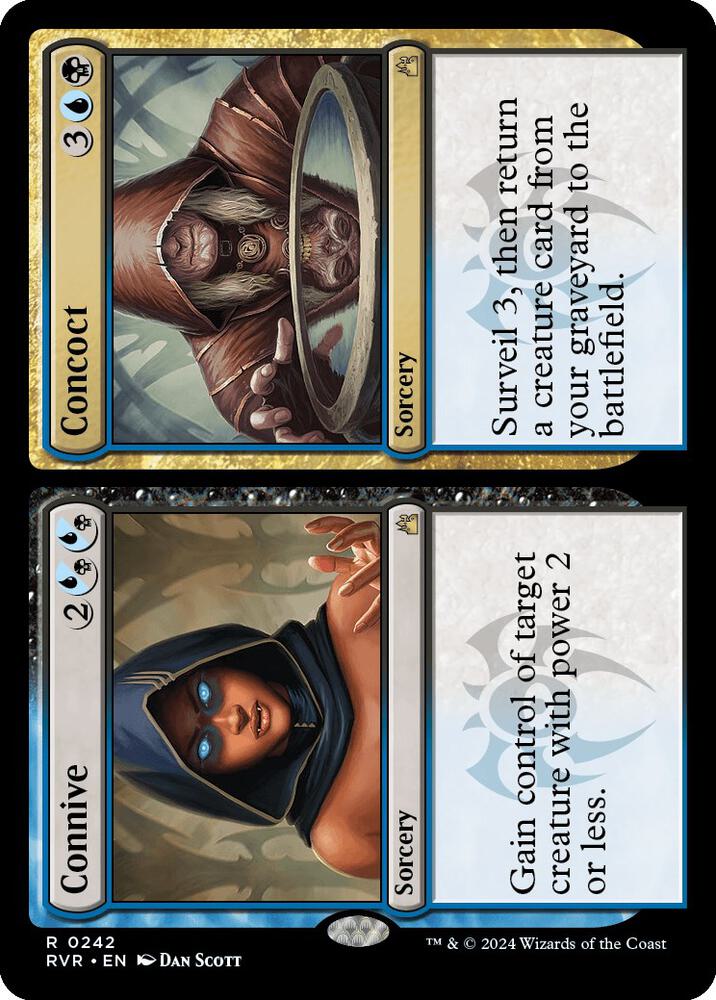 Connive // Concoct 242/291 (Ravnica Remastered)  | Good Games Modbury