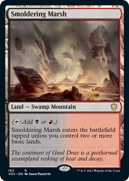 Smoldering Marsh 183/38 (Commander: Innistrad: Crimson Vow)  | Good Games Modbury