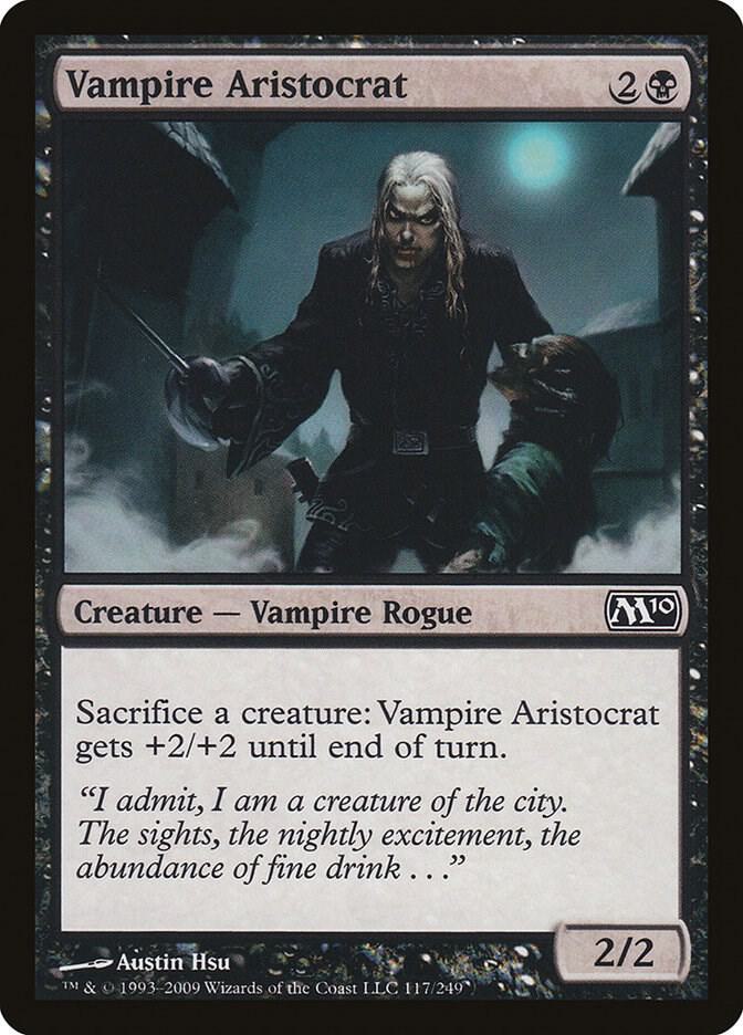 Vampire Aristocrat 117/249 (Magic 2010 (M10))  - Foil | Good Games Modbury