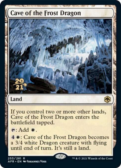 Cave of the Frost Dragon 253s/241 (Prerelease Cards)  - Foil | Good Games Modbury