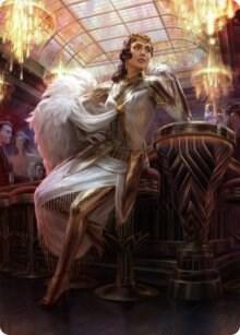 Elspeth Resplendent Art Card 3 81 3 (Art Series: Streets of New Capenna)  | Good Games Modbury