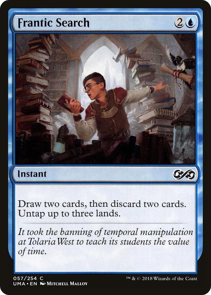 Frantic Search 57/254 (Ultimate Masters)  - Foil | Good Games Modbury