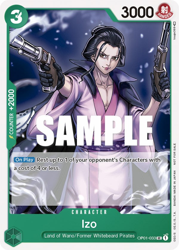 Izo (Tournament Pack Vol. 2) [One Piece Promotion Cards] | Good Games Modbury