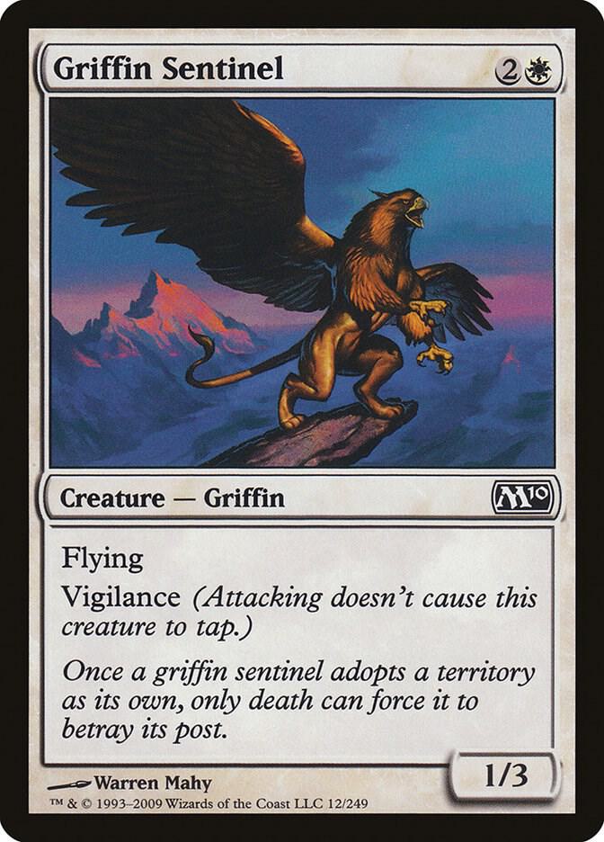 Griffin Sentinel 12/249 (Magic 2010 (M10))  | Good Games Modbury