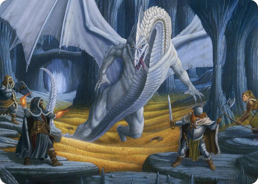 Cave of the Frost Dragon Art Card 46 (Art Series: Adventures in the Forgotten Realms)  | Good Games Modbury