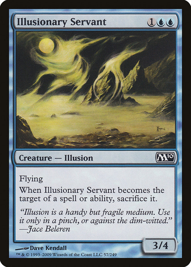 Illusionary Servant 57/249 (Magic 2010 (M10))  - Foil | Good Games Modbury