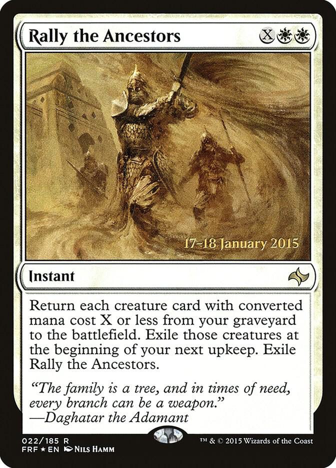 Rally the Ancestors 22s/43 (Prerelease Cards)  - Foil | Good Games Modbury
