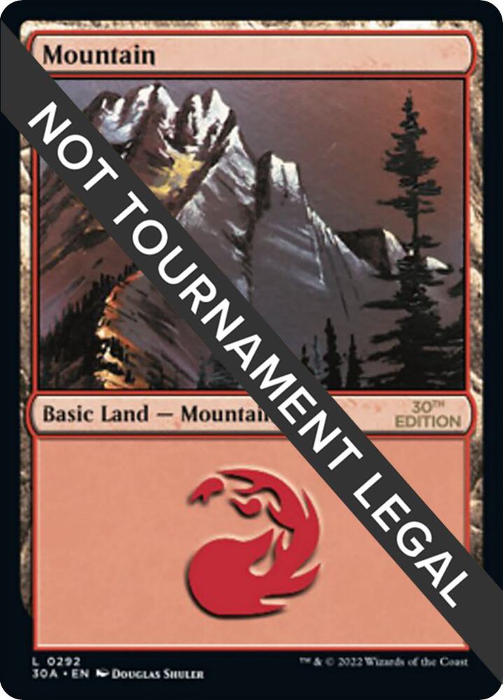 Mountain 292 292/594 (30th Anniversary Edition)  | Good Games Modbury